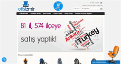 Desktop Screenshot of ofisizmir.com